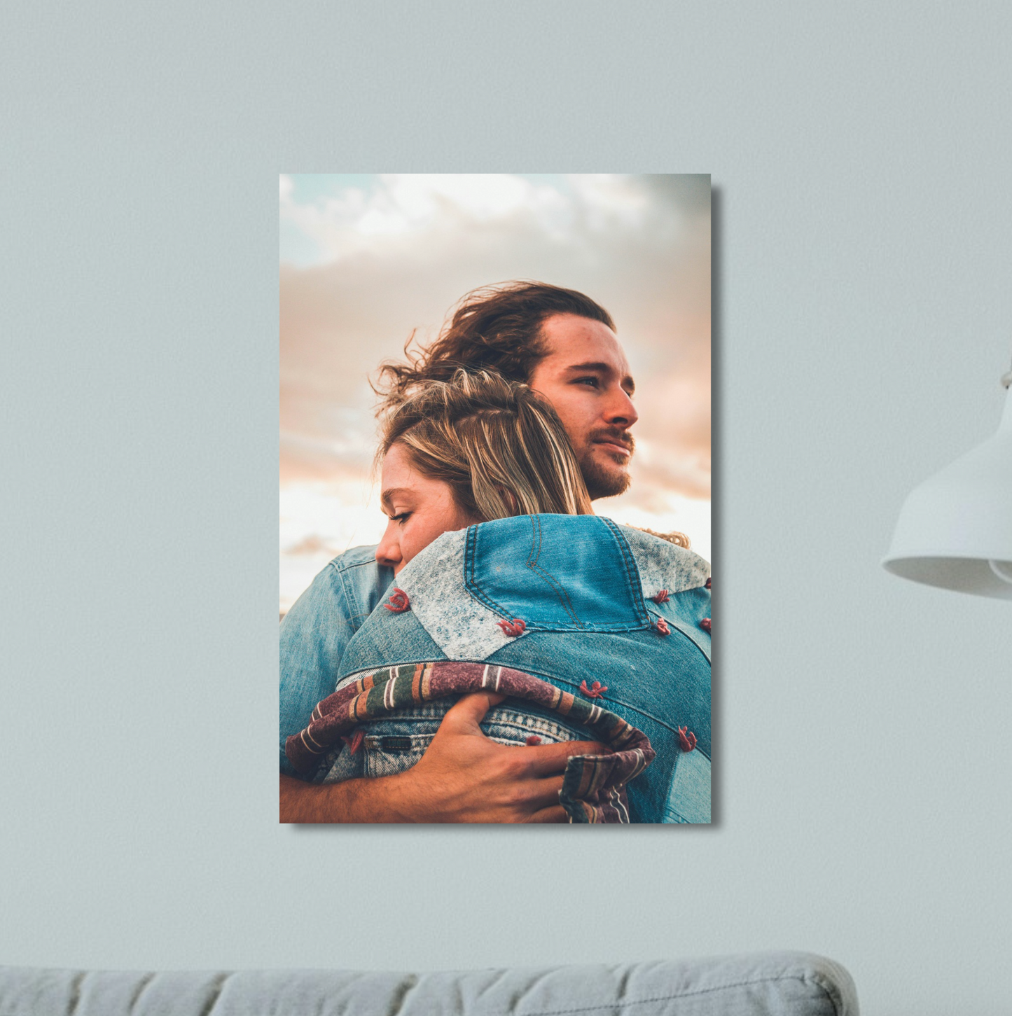 2x1 Cuadro Canvas Personalizado 70x50 cm (con Bastidor)