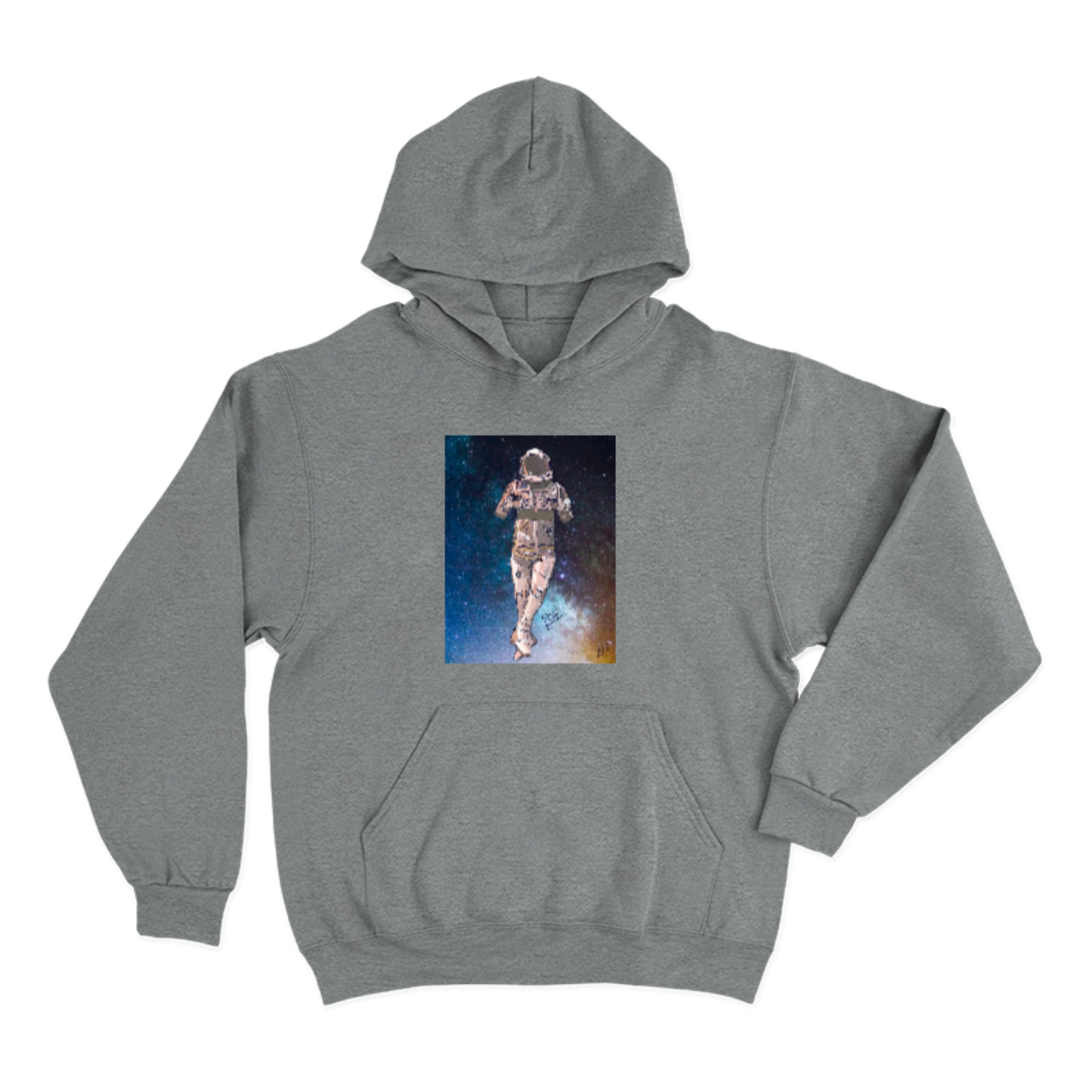 Sudadera Unisex Hombre en el espacio
