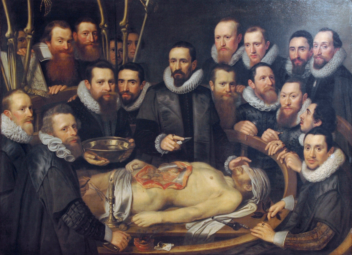 Lección de Anatomía, Michiel Jansz