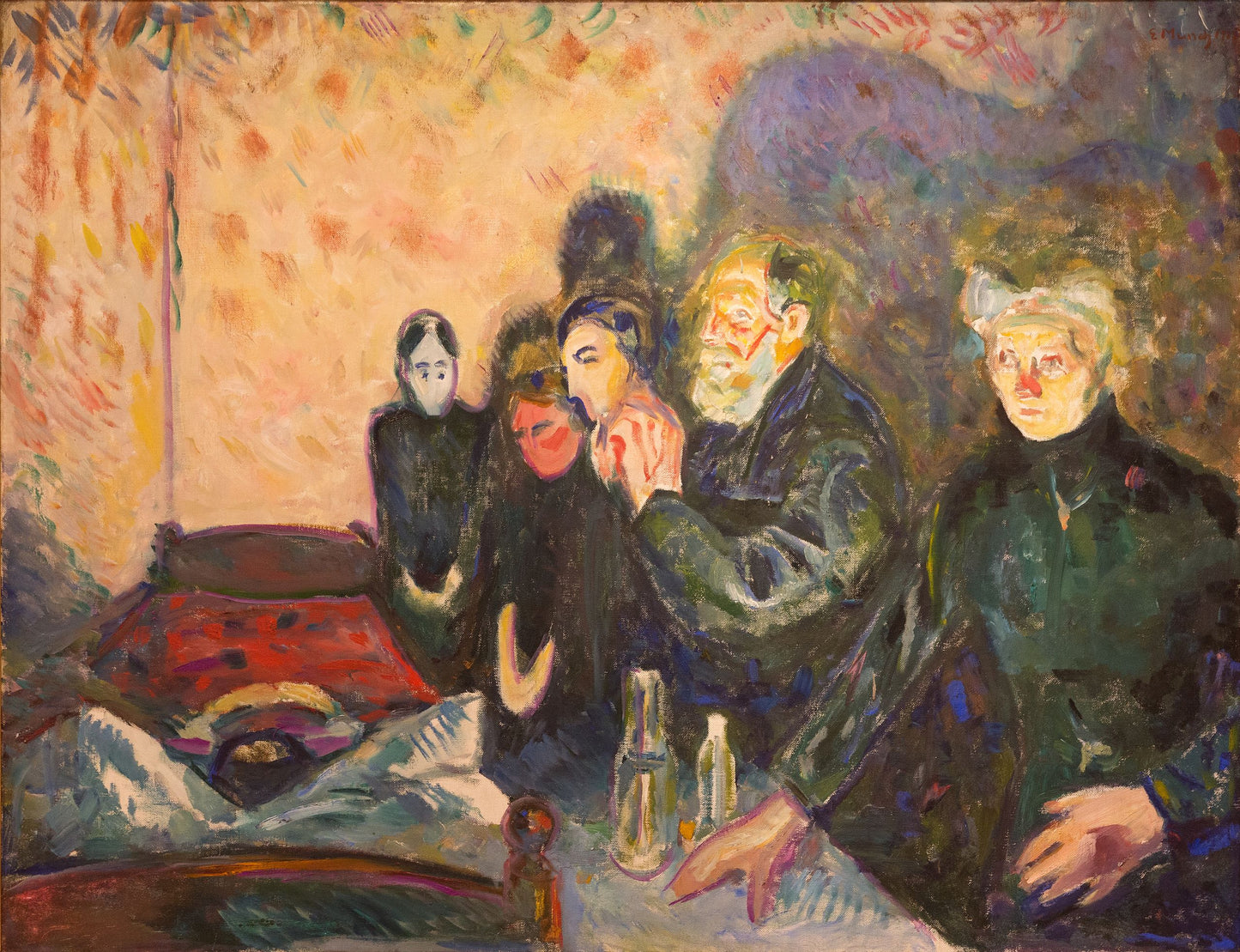 Lucha a Muerte - Edvard Munch