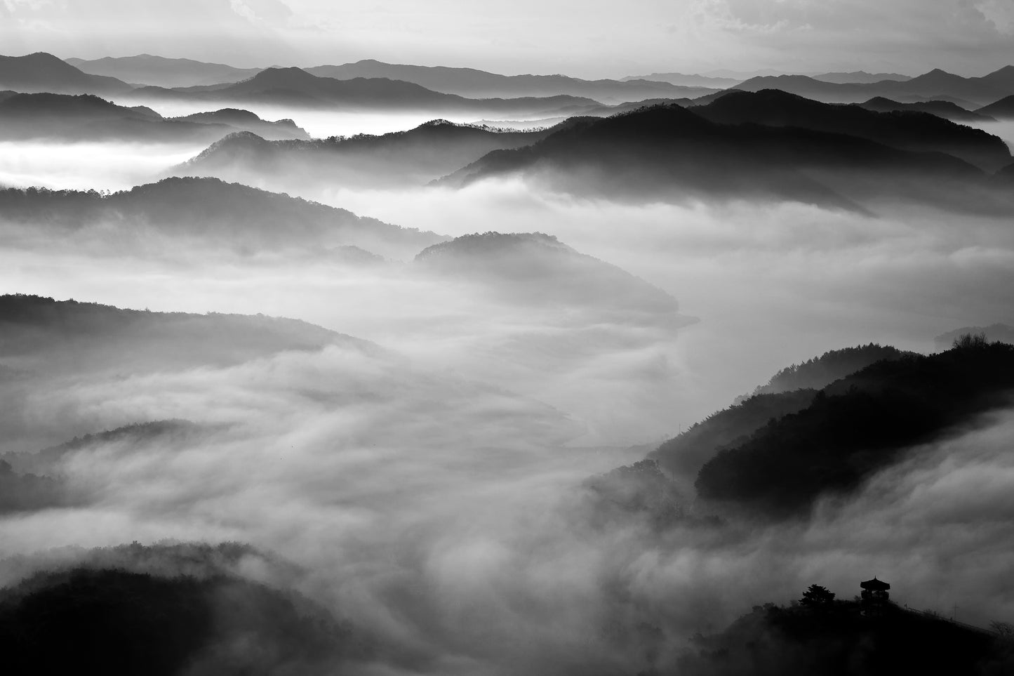 Nubes en la Cierra