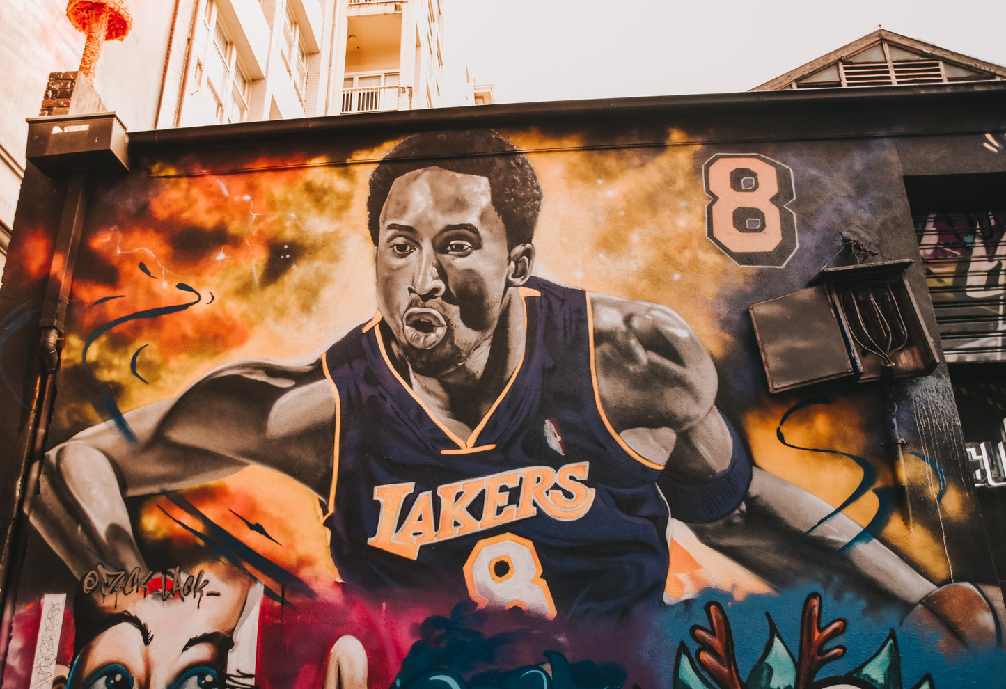 Pintura de Kobe