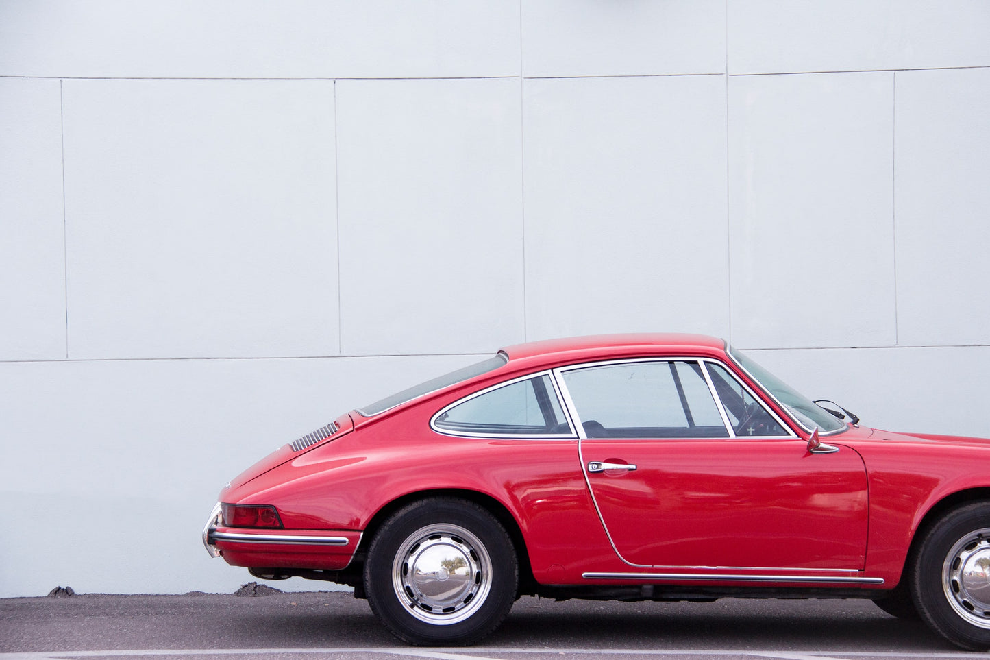 3/4 del Porsche