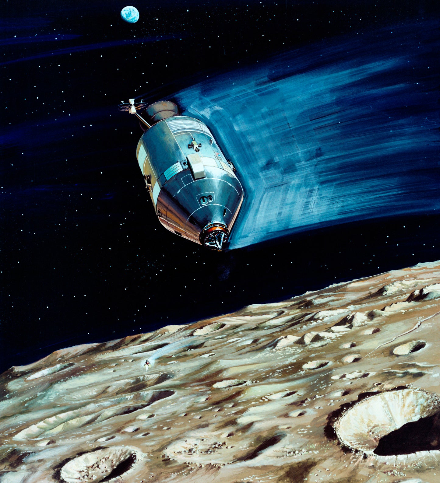 Subsatélite Expulsado a la Órbita Lunar