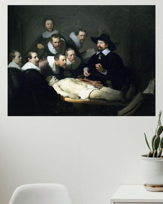 La Lección de Anatomía del Doctor Tulp, Rembrandt Harmenszoon van Rijn