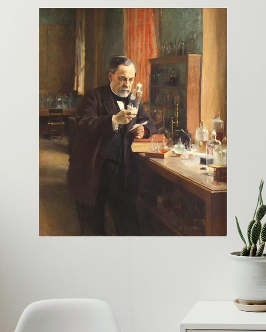 Louis Pasteur en su Laboratorio, Albert Edelfelt