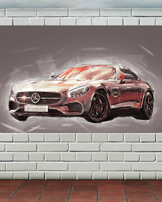 Ilustración de Mercedes Benz