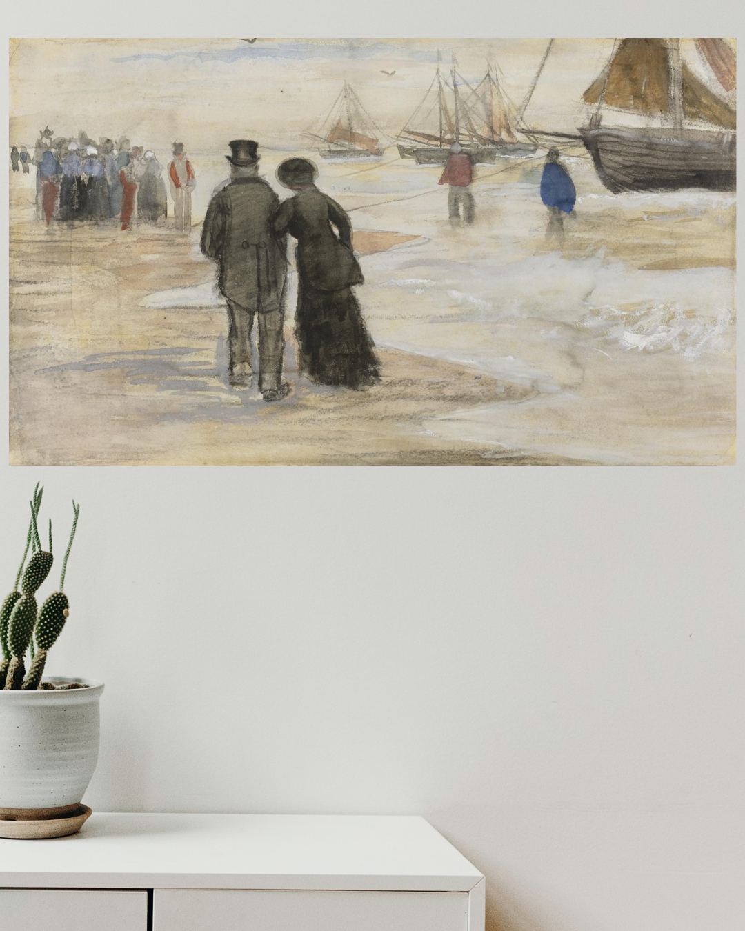 La Playa de Scheveningen - Vincent van Gogh