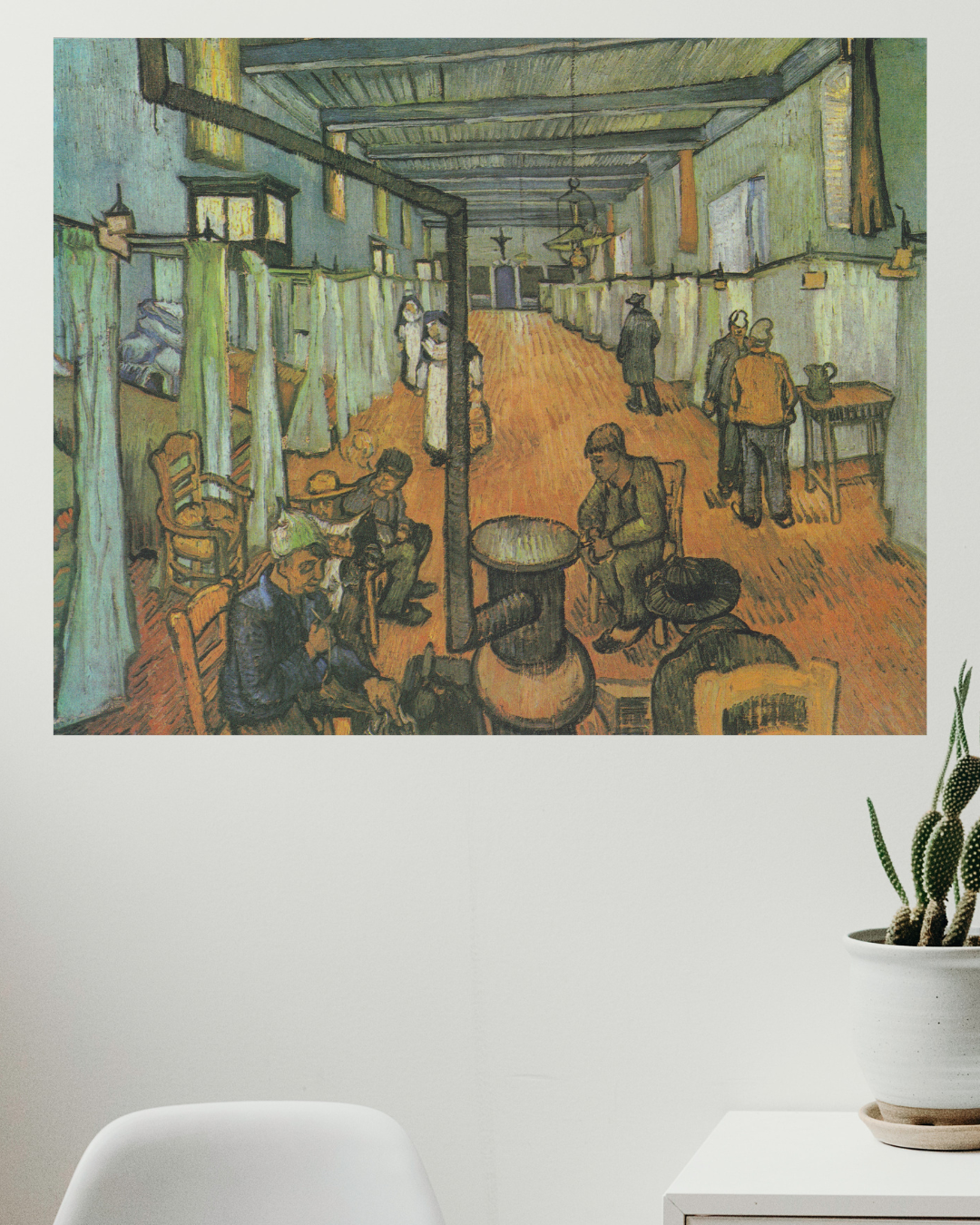 Dormitorio del Hospital de Arles, Vincent Van Gogh