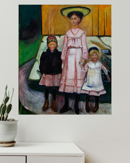 Tres Niños - Edvard Munch