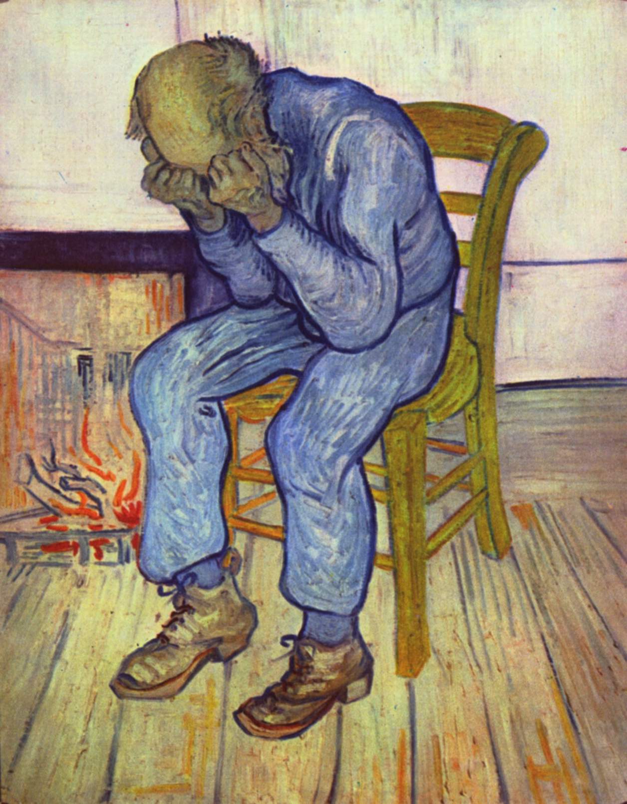 Anciano Afligido - Vincent van Gogh