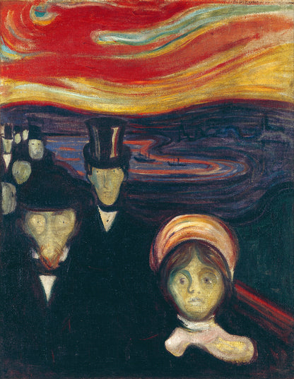 Ansiedad - Edvard Munch