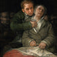 Autorretrato con el Dr. Arrieta, Francisco de Goya