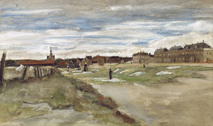 Campo de Blanqueo en Scheveningen - Vincent van Gogh