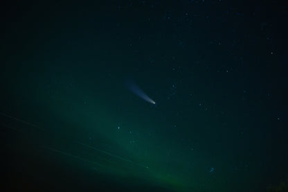 Cometa en Islandia