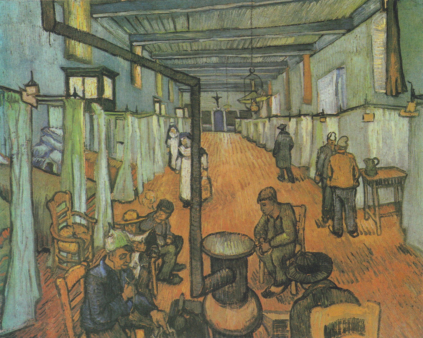 Dormitorio del Hospital de Arles, Vincent Van Gogh