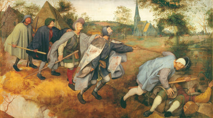 El Ciego Guiando a Otro Ciego, Pieter Brueghel