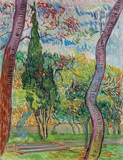 El Jardín del Hospital Saint-Paul - Vincent van Gogh