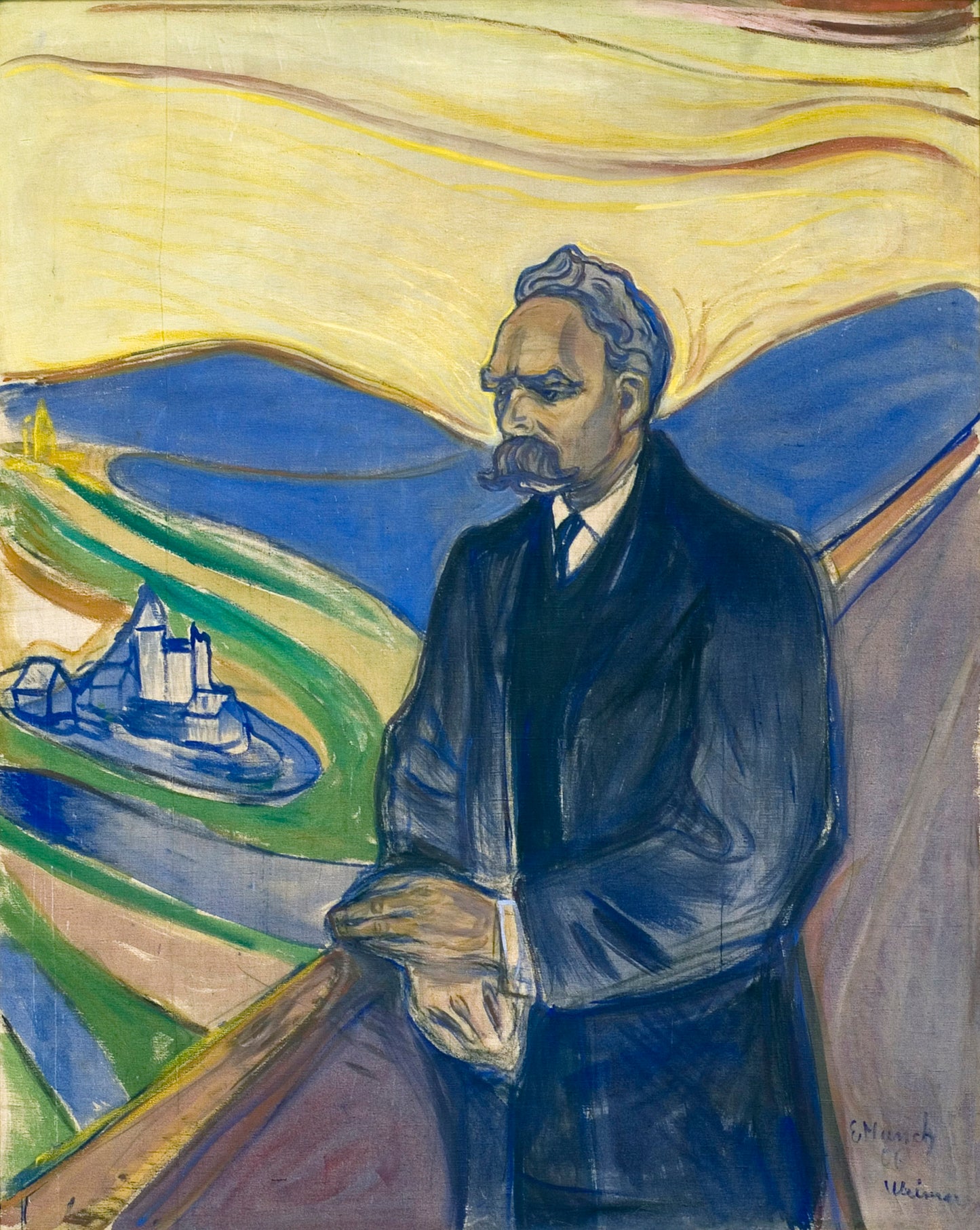 Friedrich Nietzsche - Edvard Munch