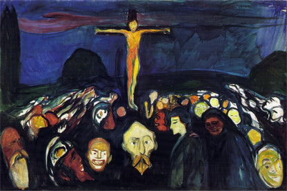 Gólgota - Edvard Munch