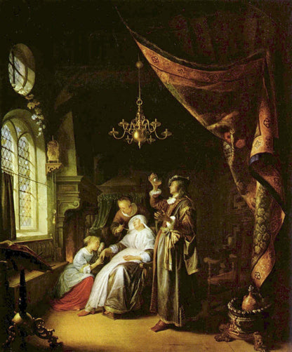 La Mujer Hidrópica, Gerrit Dou