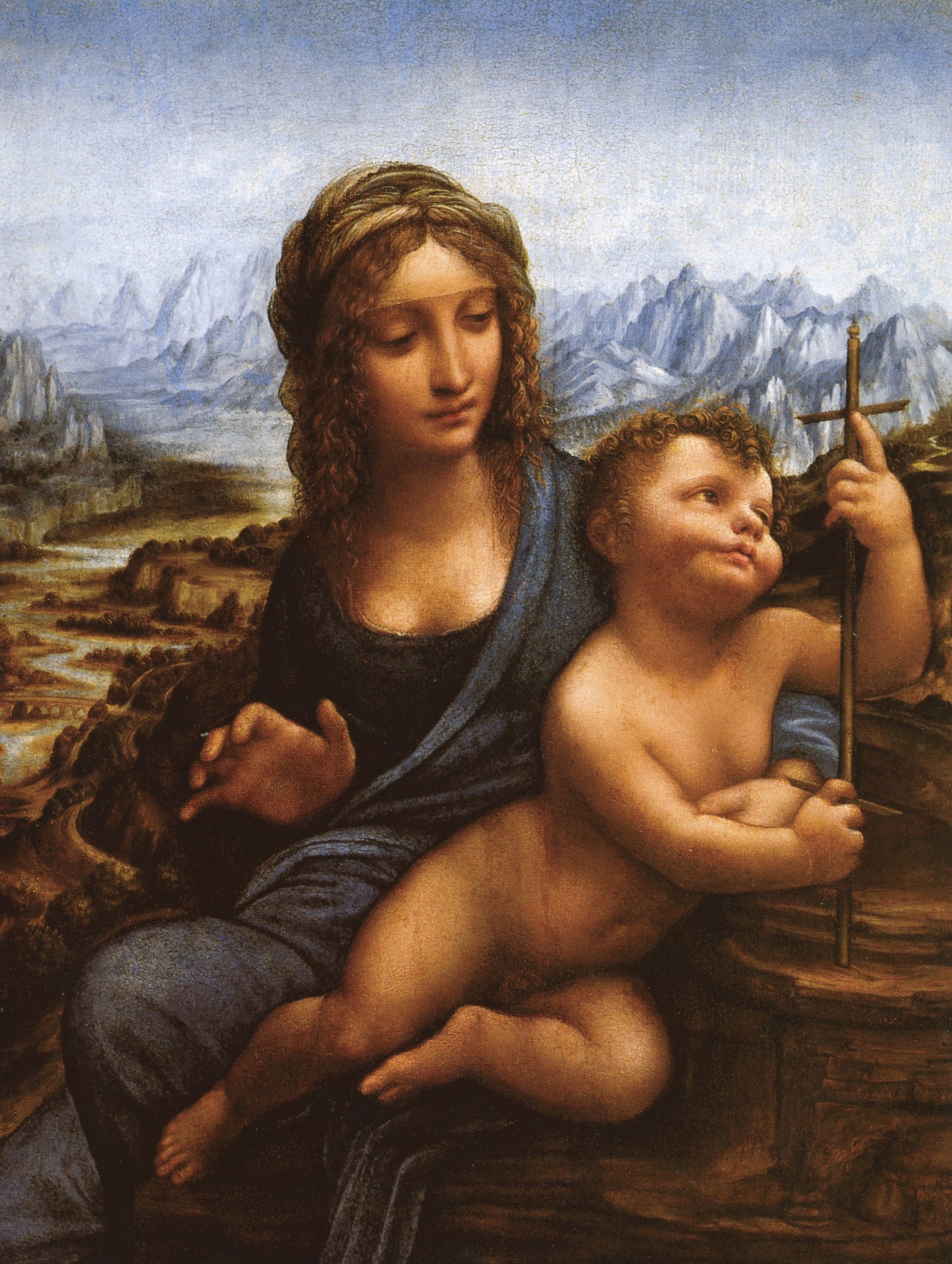 Madonna de la Bobinadora - Leonardo da Vinci