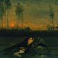 Paisaje al Anochecer - Vincent van Gogh