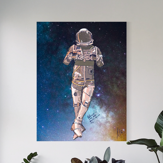Astronauta y el espacio