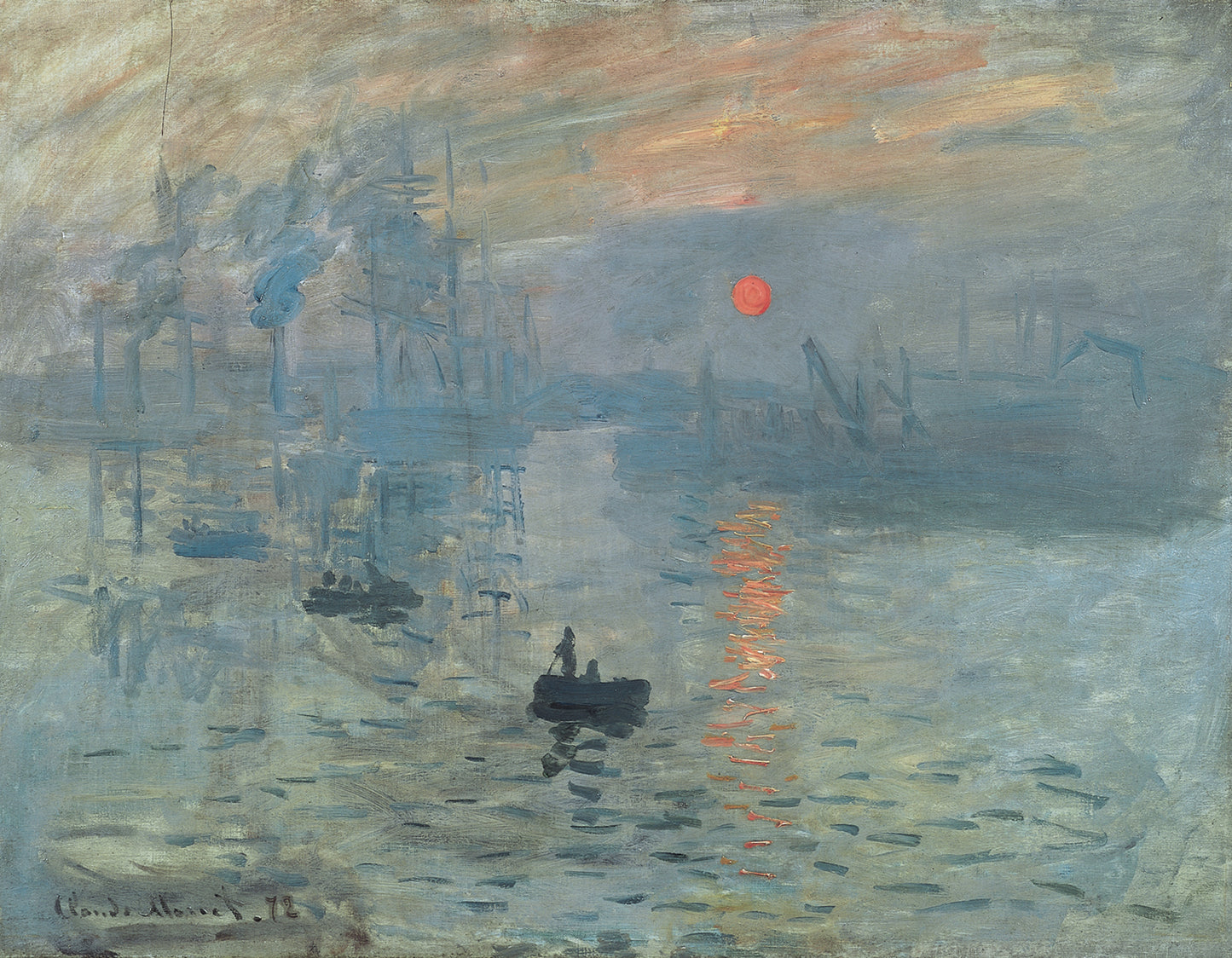 Sol Naciente - Claude Monet