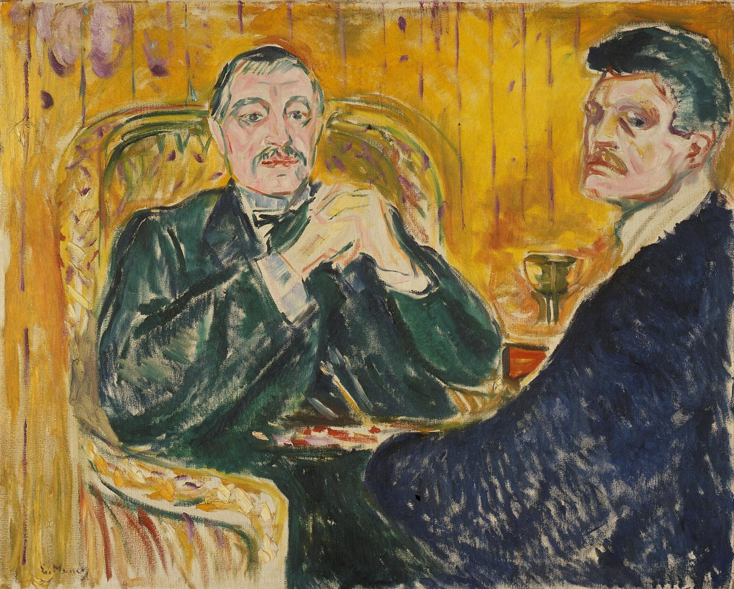 Torvald Stang y Edvard Munch - Edvard Munch