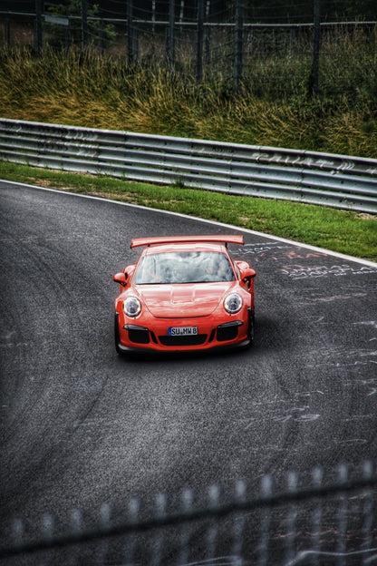 Porsche en la Pista